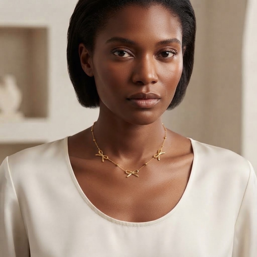 iris necklace